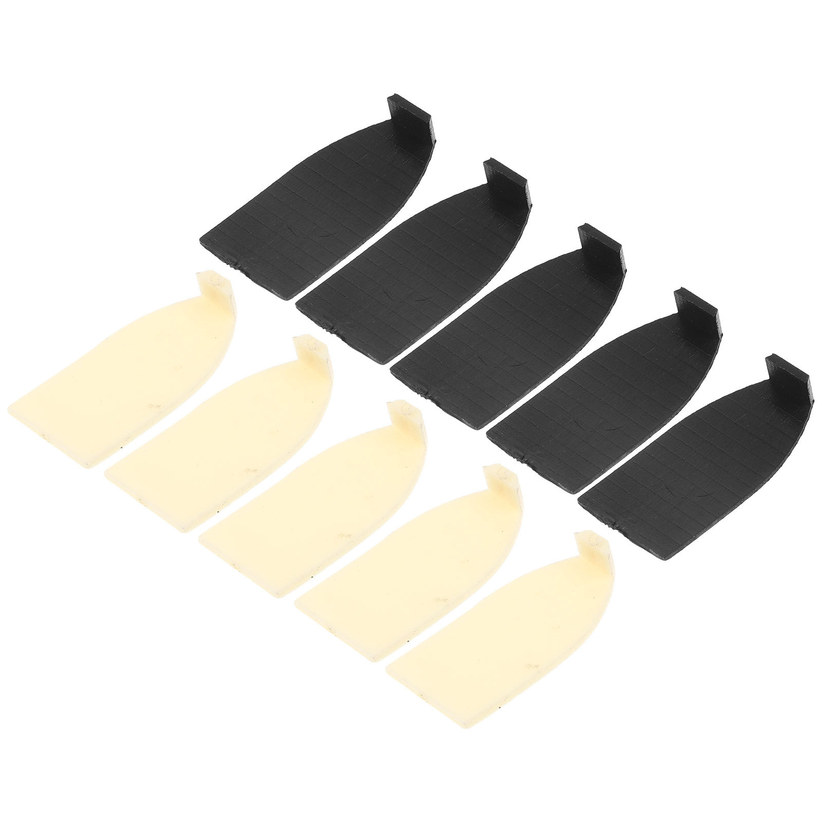 Violin Rosin Bow - 10 stuks strijkstokpads van kunststof vervangingstips