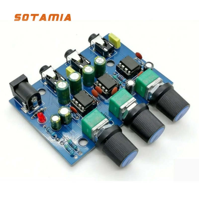 Audio Without Music - SOTAMIA Tweekanaals audio, één ingang, twee