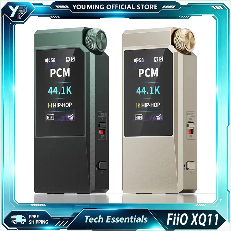 Audio Without Music - FiiO QX11 Draagbare DAC Hoofdtelefoonversterker USB-C