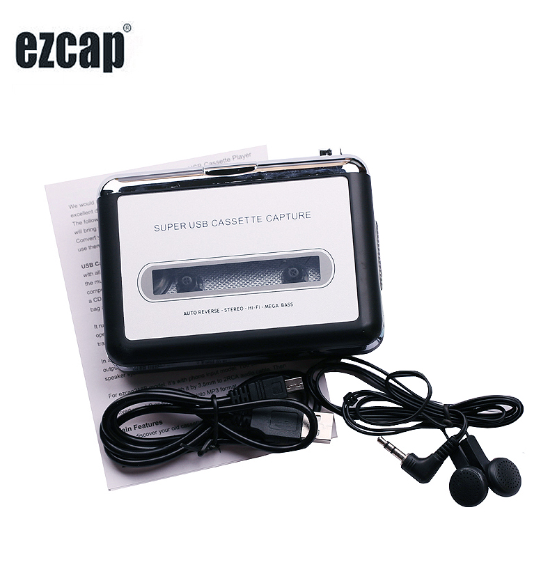 Audio Music Mp3 Songs - Originele Ezcap218 analoge oude tapecassette naar