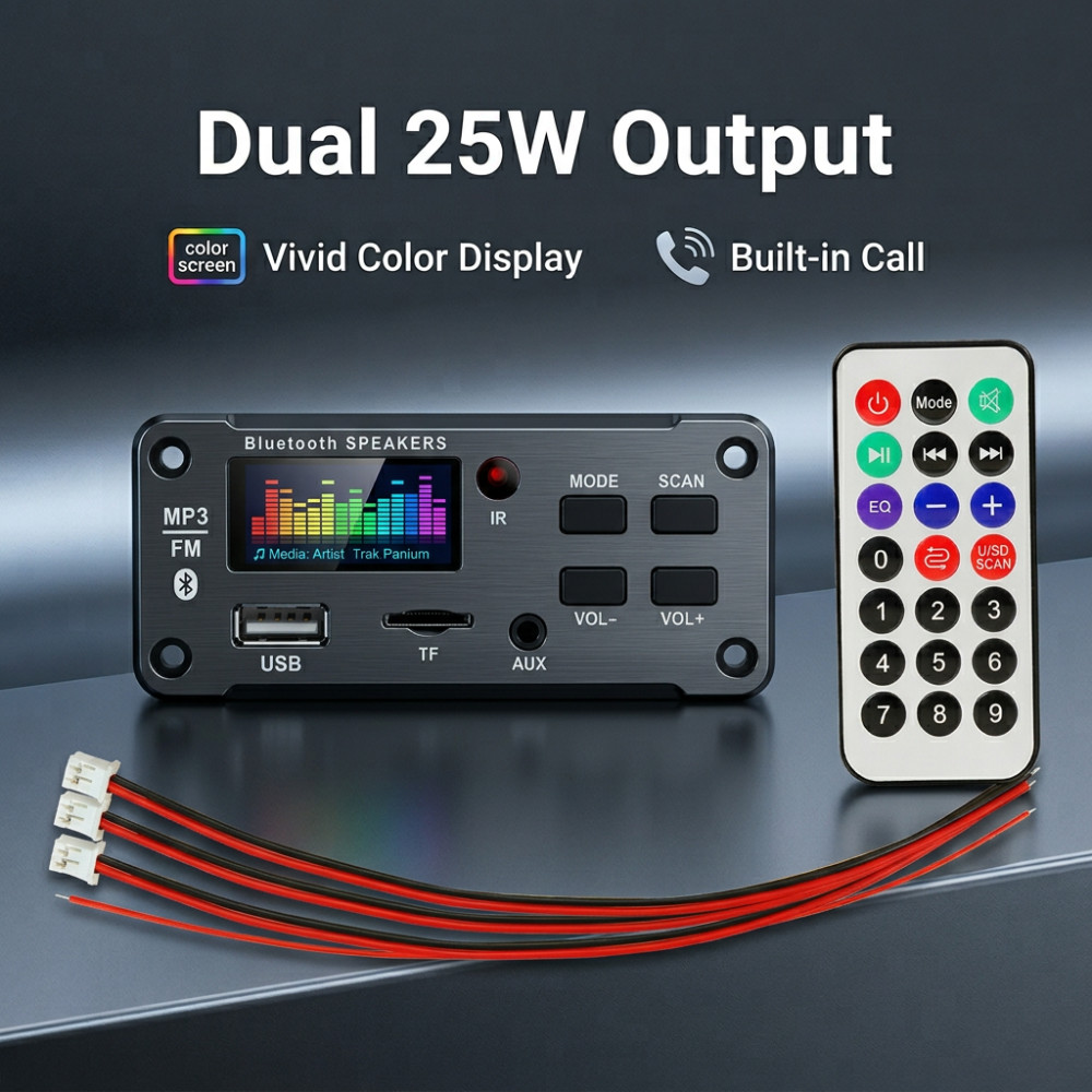 Audio Music App - 50W Versterker Bluetooth MP3 WMA WAV