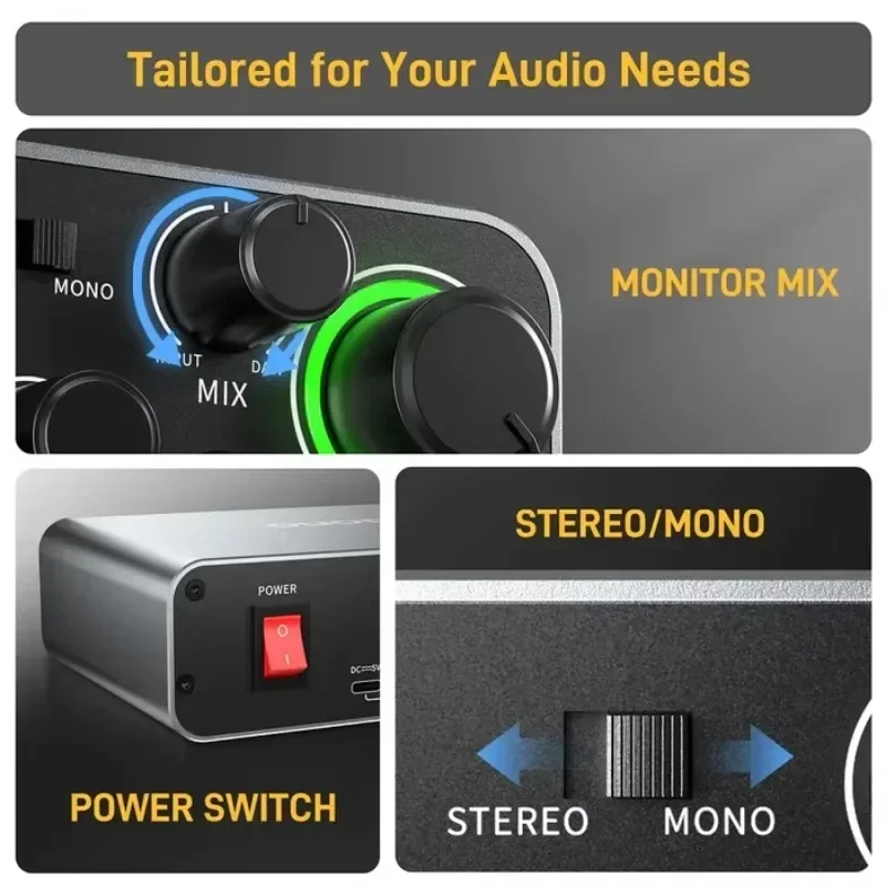 Audio Music Software - Op voorraad MAONO PS22 Professionele Audio