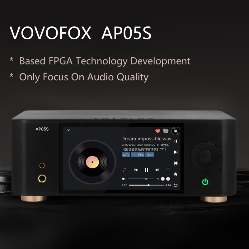 Audio Music App - VOVOFOX-HiFi AP05S Lossless muziekspeler gebaseerd op