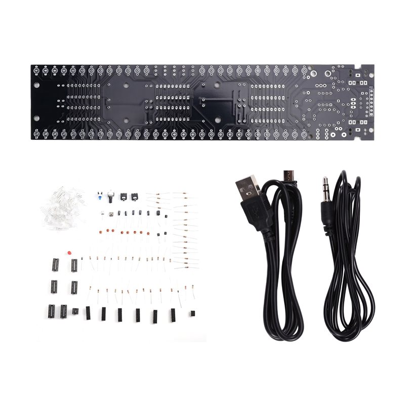 Audio Without Music - 【DIGITALE GADGET】TYPE-C USB LED-audio-indicatielampje voor geluidsniveau