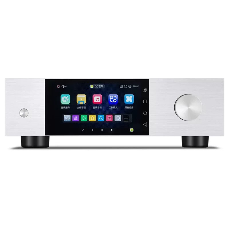 Audio Without Music - D35 Hi-Fi draadloze muziekstreamer WiFi6 APP-bediening,