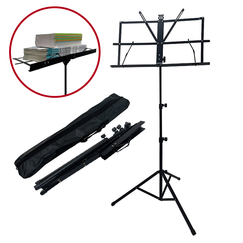 Audio To Music Sheet - Opvouwbare compacte bladmuziek Statief-basisstandaard Play&Sing Kantelbare