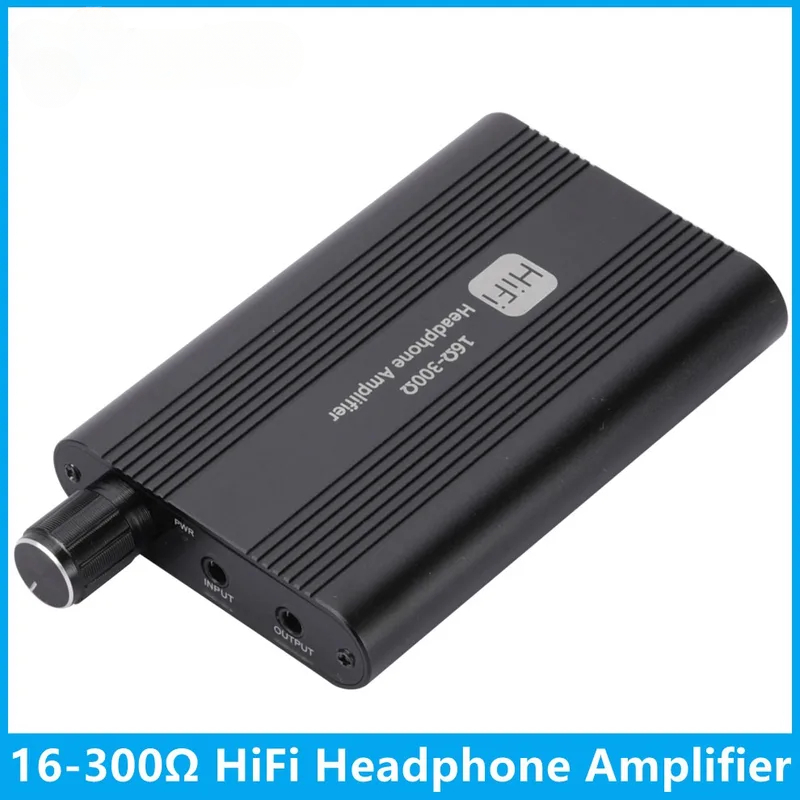Audio Without Music - 16-300Ω HiFi Hoofdtelefoonversterker Mini Audioversterker HiFi