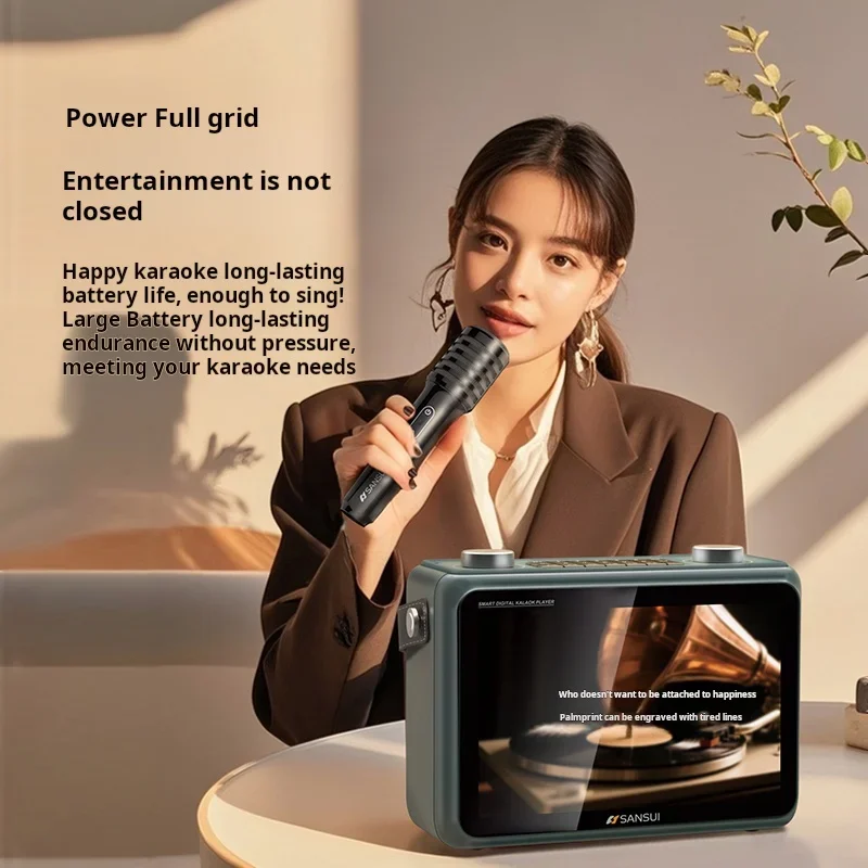 SANSUI K115 LED-scherm 10,1-in - Audio Music To Lyrics recensie en prijs