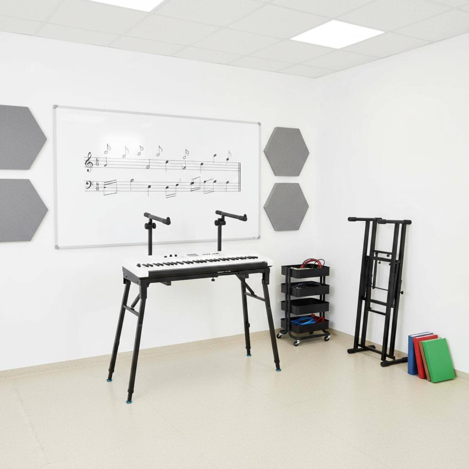 Opvouwbare toetsenbordstandaar - Music Stand Folding recensie en prijs