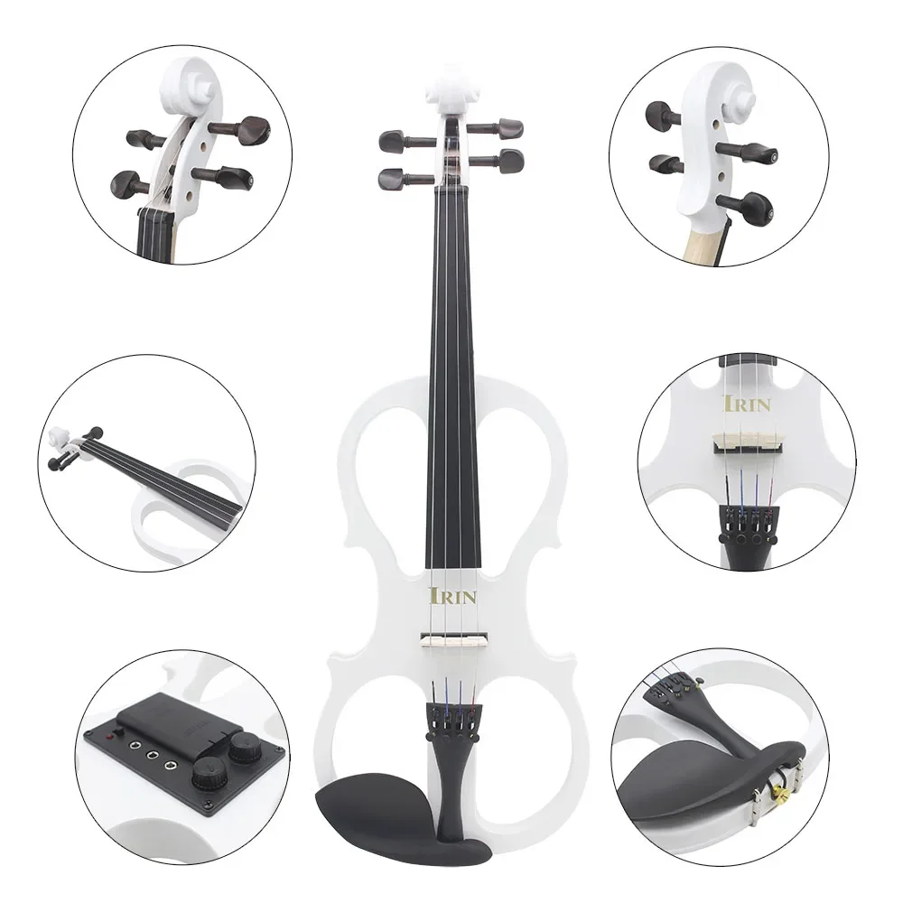 IRIN 4/4 elektrische viool esd - Violin Rosin Bow recensie en prijs
