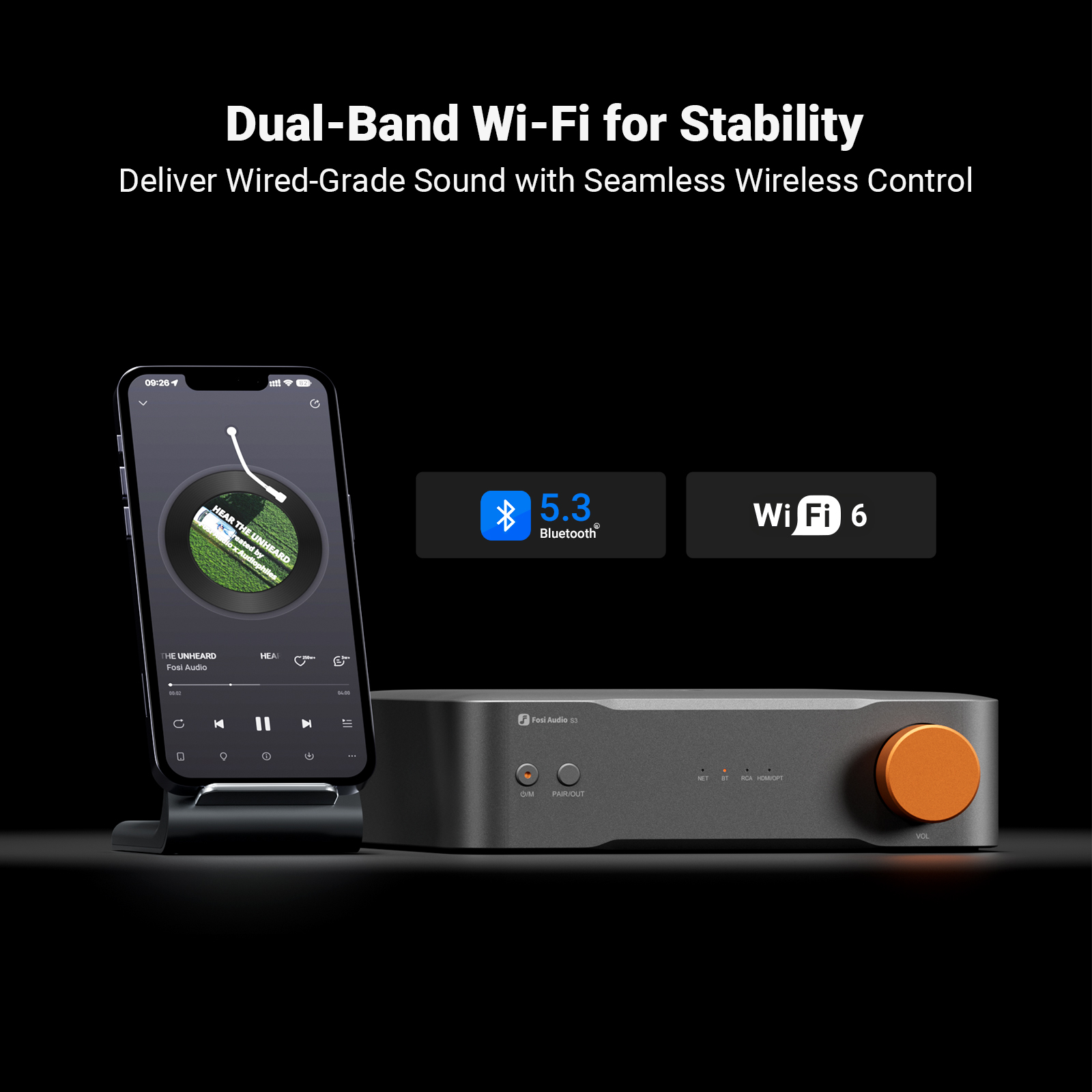 Fosi Audio Hi-Res Muziekstream - Audio Without Music recensie en prijs