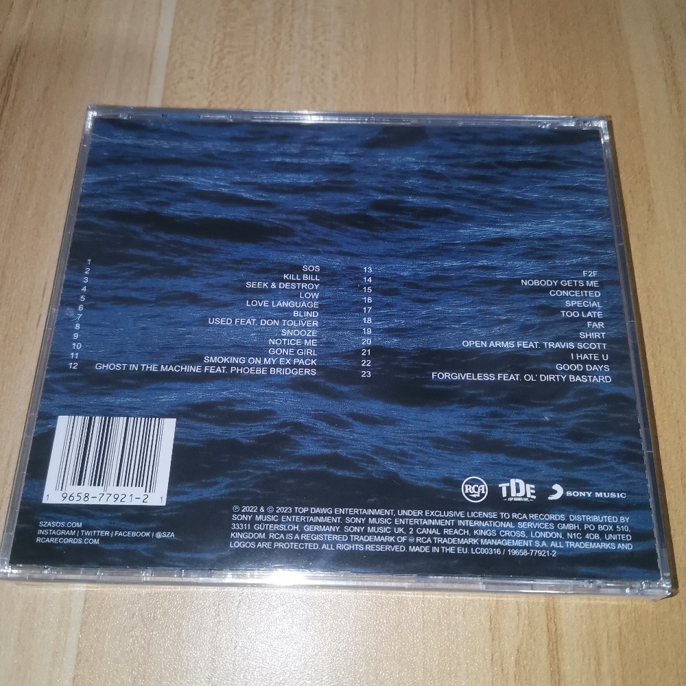 SZA SOS CD R&B Pop Soul Muziek - Audio Music New Song recensie en prijs