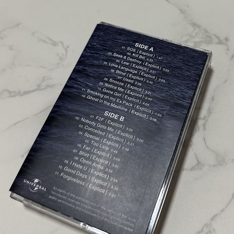 Westerse R&B muziek cassetteba - Audio Music To Lyrics recensie en prijs