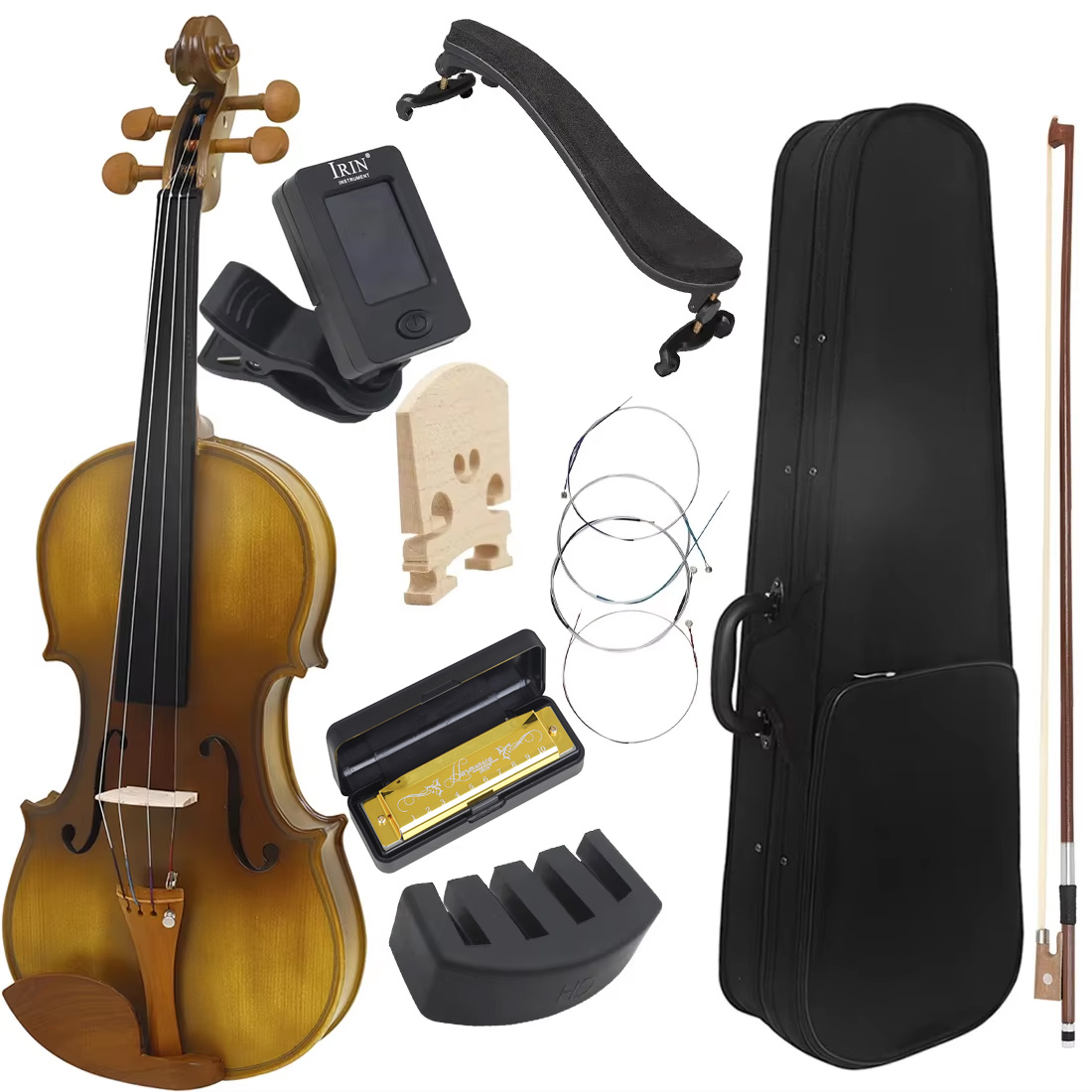 4/4 Viool Sparrenhout Vintage  - Violin Rosin Bow recensie en prijs
