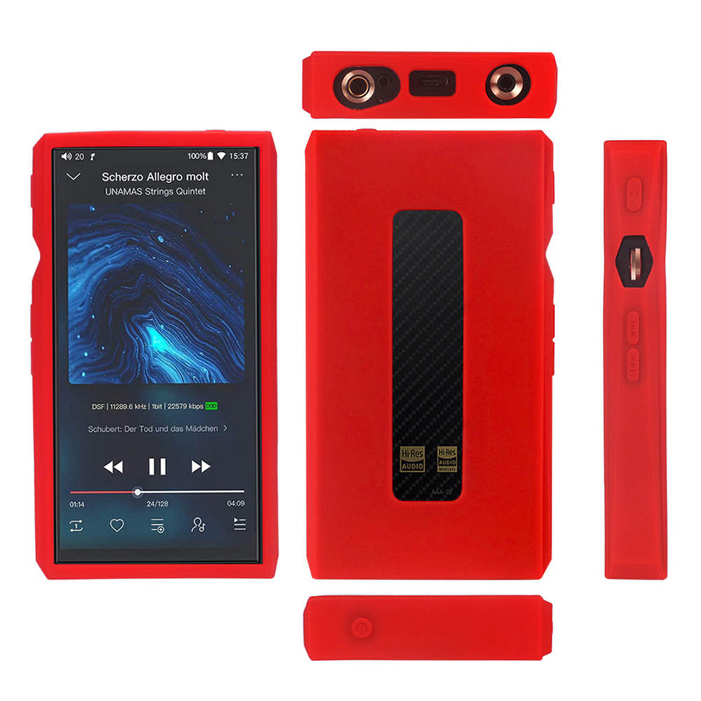 Zachte Siliconen Beschermhoes  - Audio Music App recensie en prijs