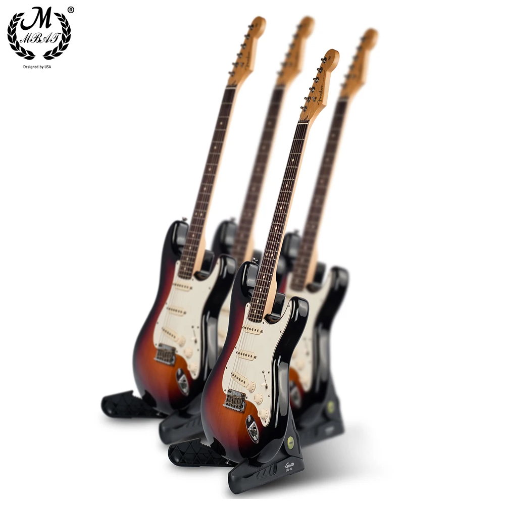 Zwarte gitaarstandaard Draagba - Music Stand Folding recensie en prijs