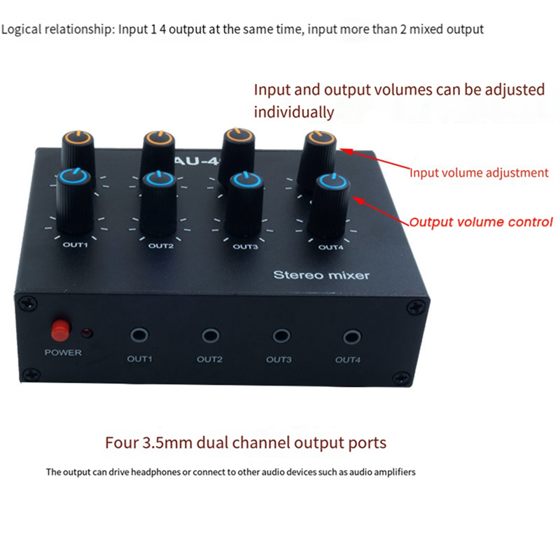 M07K-AU-404 Stereogeluid Vier  - Audio Without Music recensie en prijs