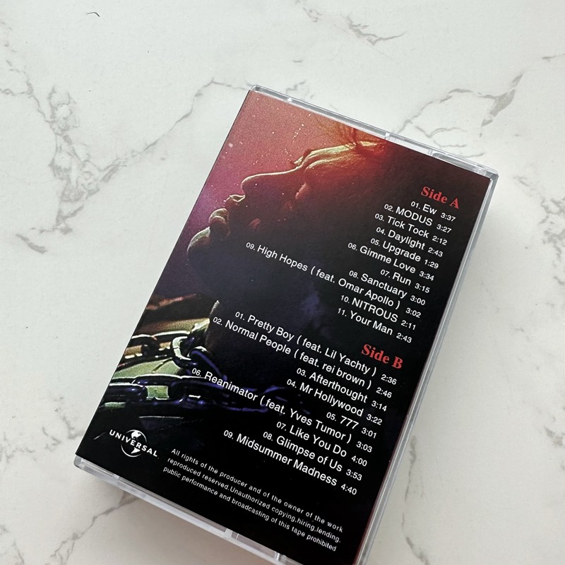 Retro audiocassetteband, ongeo - Audio Music To Lyrics recensie en prijs