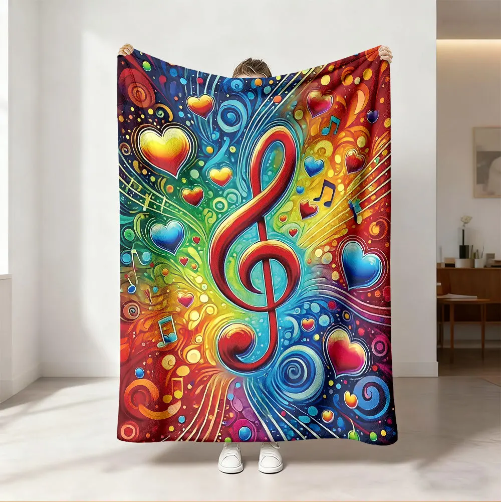 Gooideken Levendige neonregenb - Audio To Music Sheet recensie en prijs