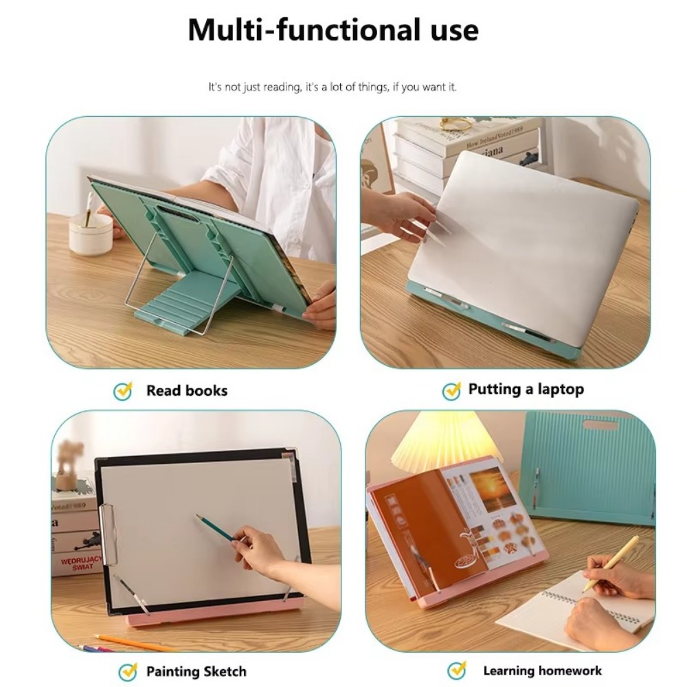 Nieuwe verstelbare boekensteun - Music Stand Folding recensie en prijs