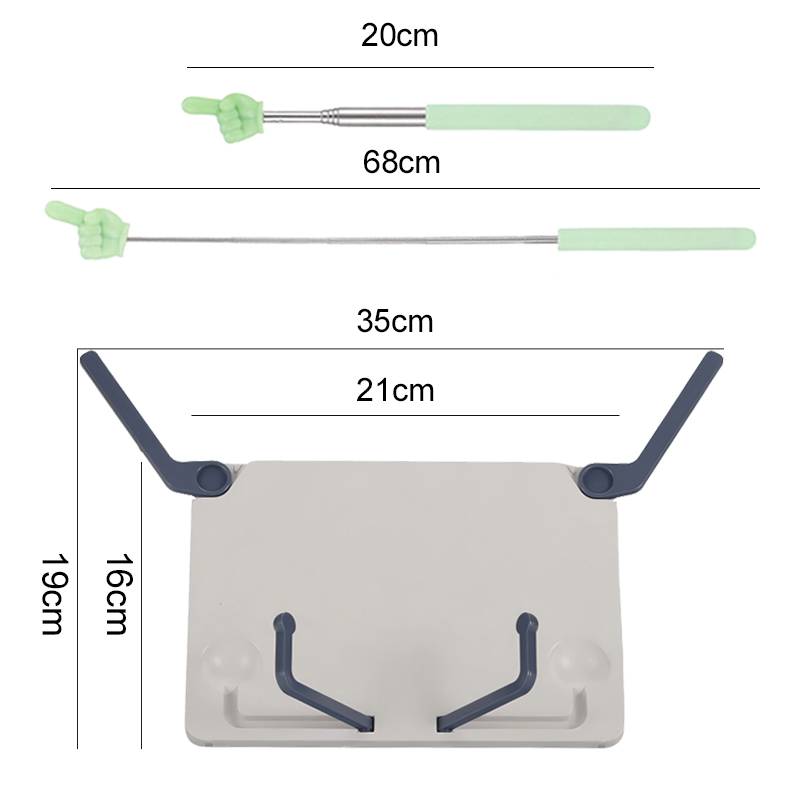 Draagbare leesstandaard Boeken - Music Stand Folding recensie en prijs