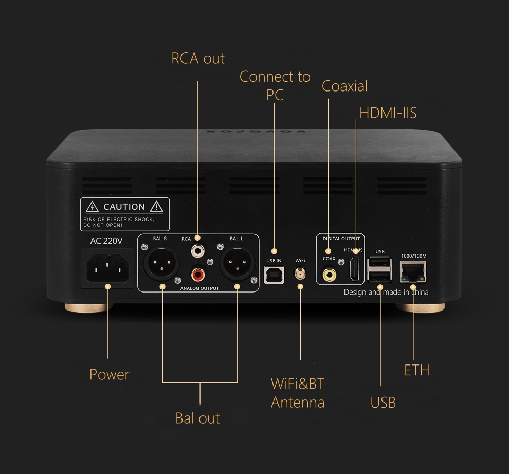 VOVOFOX-HiFi AP05S Lossless mu - Audio Music App recensie en prijs
