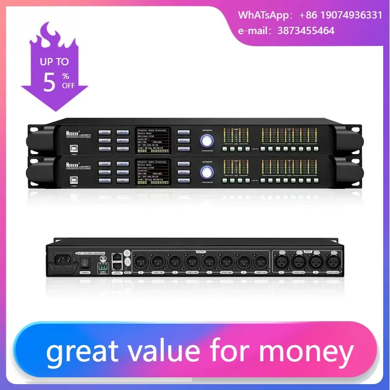 Hot Sell 4inx8out DSP Speaker  - Audio Music Software recensie en prijs